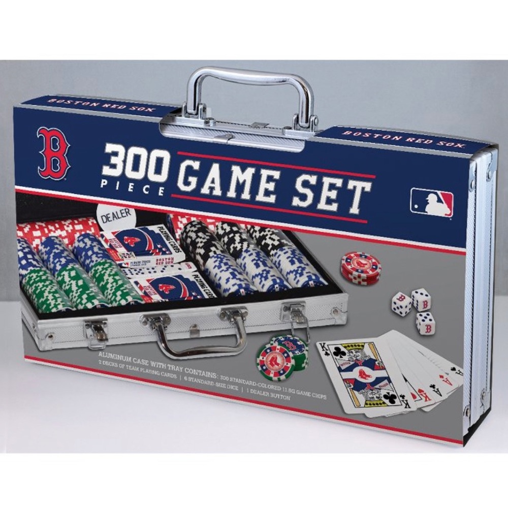 NWT Boston Red Sox Poker Set